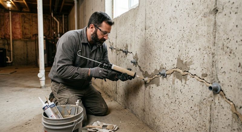 Cracked Foundation Repair in Columbus, OH