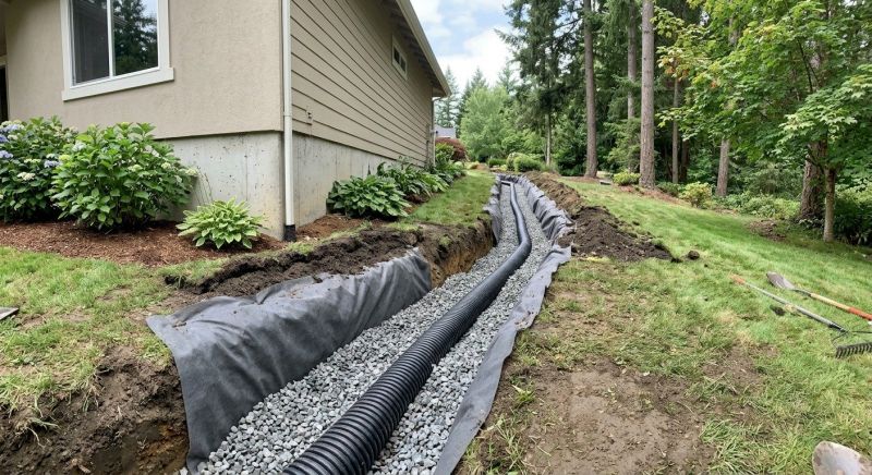 Foundation Drain Installation in Birmingham, AL