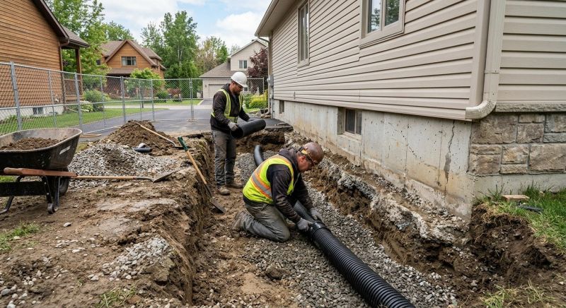 Rainwater Drain Installation in Birmingham, AL