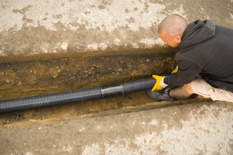 Underground Drain Installation in Birmingham, AL