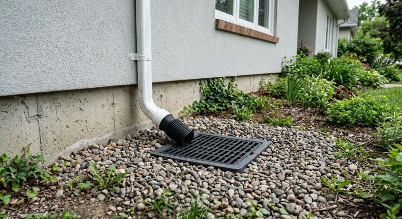 Underground Drain Installation in Tuscaloosa, AL