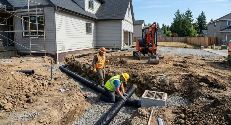 Underground Drain Replacement in Tuscaloosa, AL